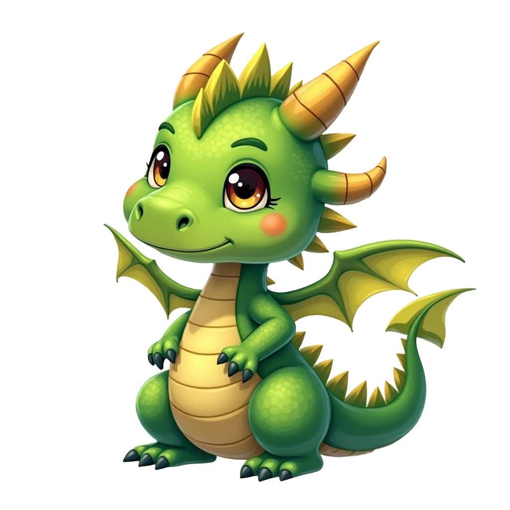 Charming Baby Dragon