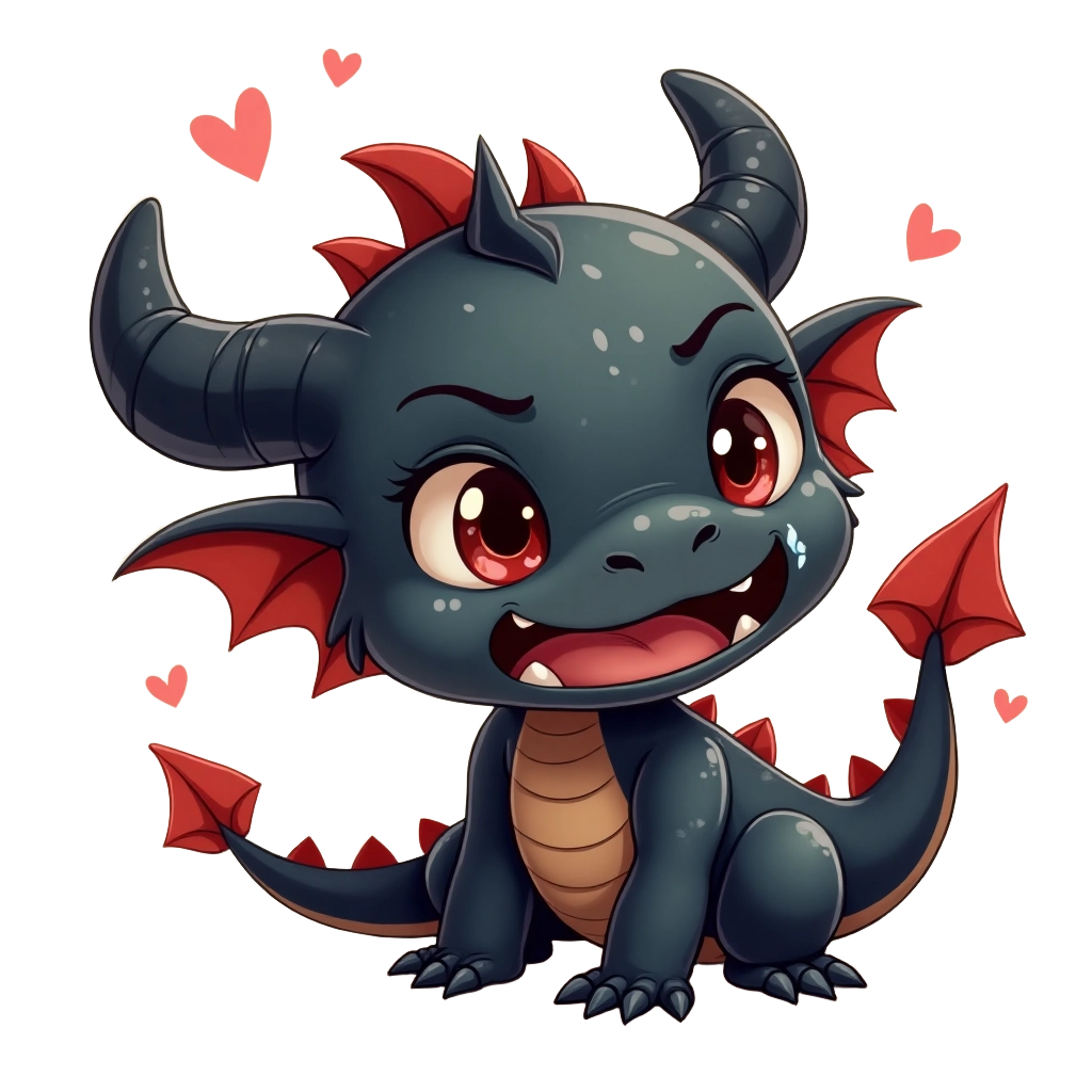 Cute Dragon Love