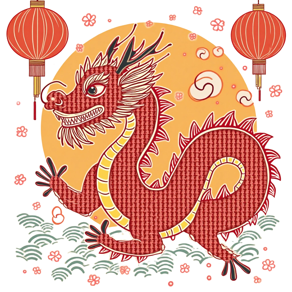 Traditional Chinese Dragon Art