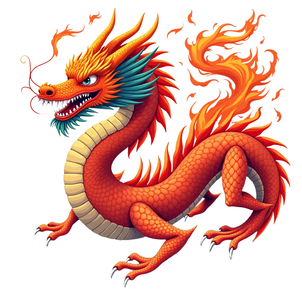 Flaming Dragon