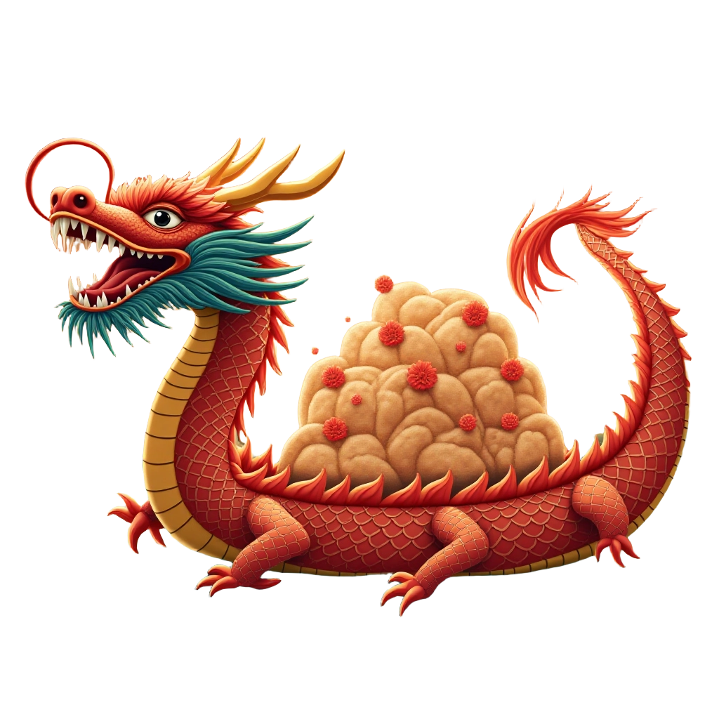 Traditional Chinese Dragon Illustration