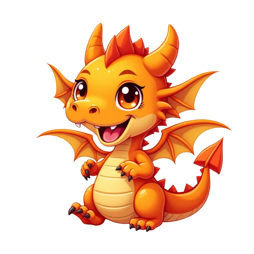 Charming Baby Dragon