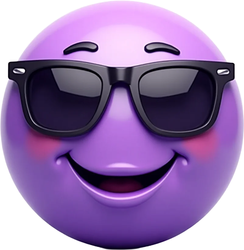 Cool and Happy Emoji