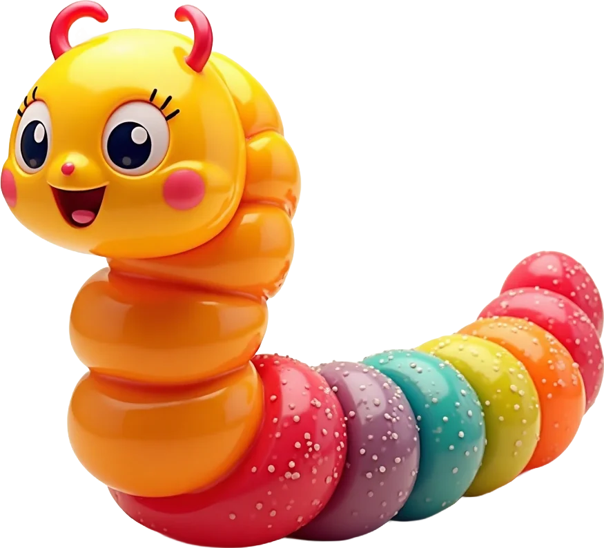 Colorful Caterpillar Toy