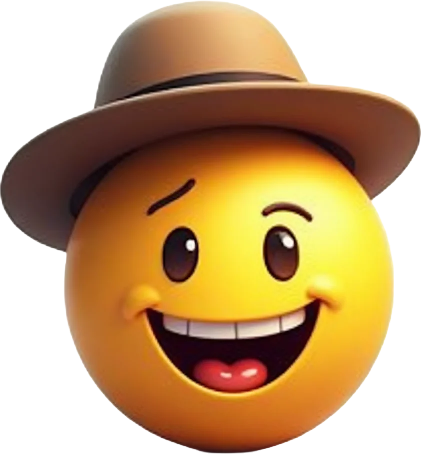 Happy Explorer Emoji