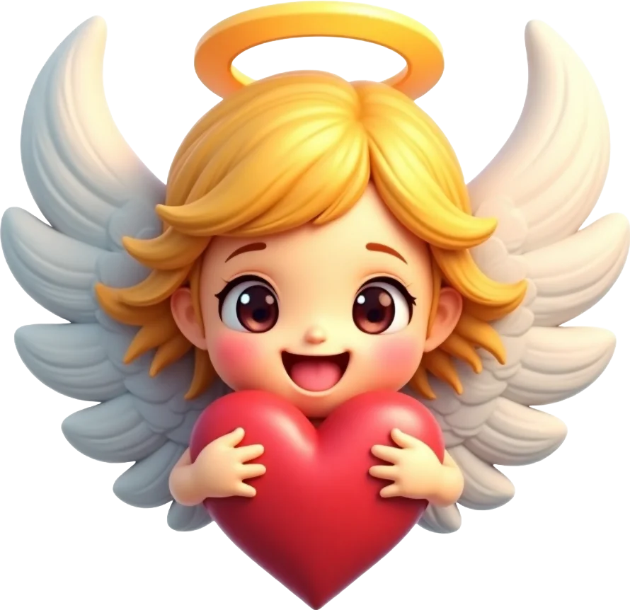 Cherub with Heart