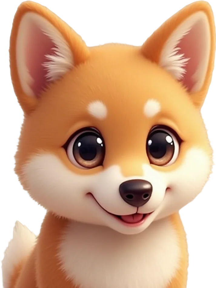 Cute Cartoon Dog