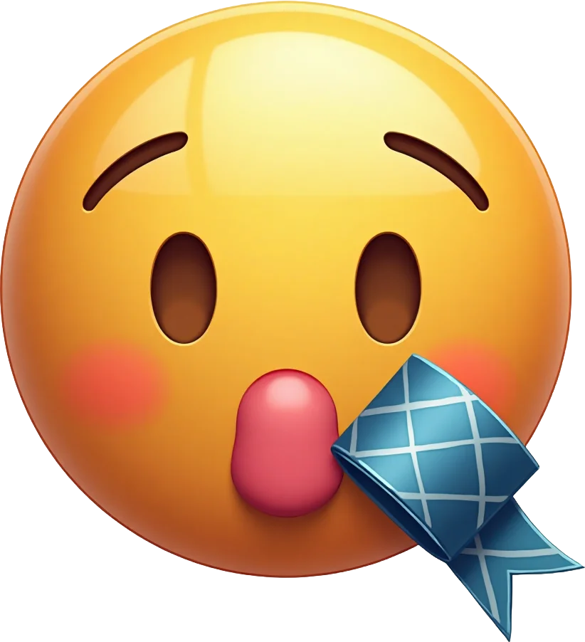 Surprised Emoji with Gift