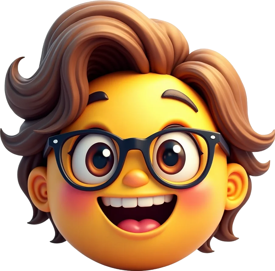 Happy Student Emoji