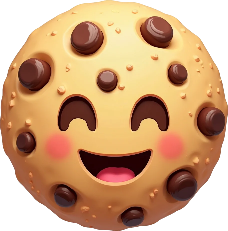 Happy Chocolate Chip Cookie