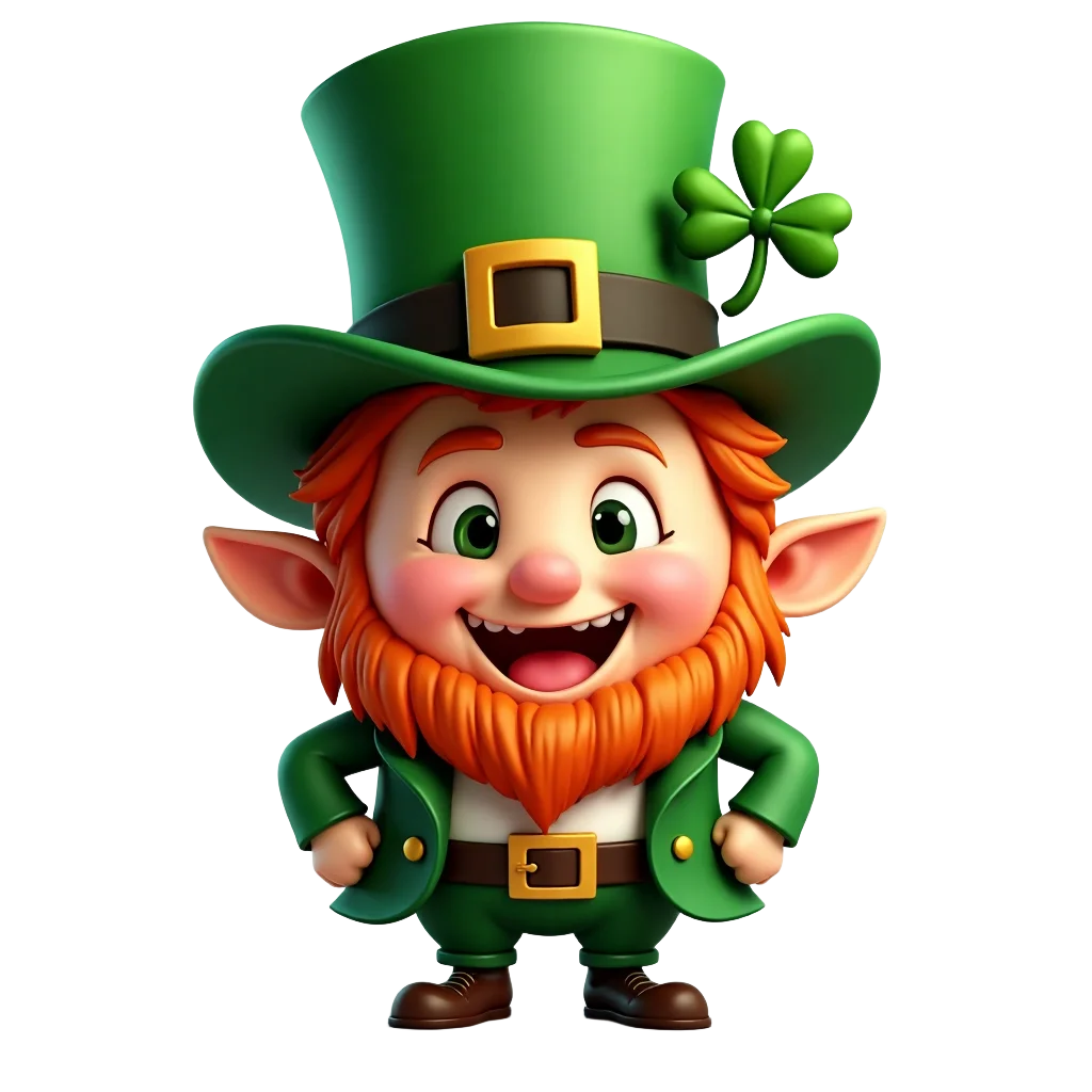 St. Patrick's Day Leprechaun