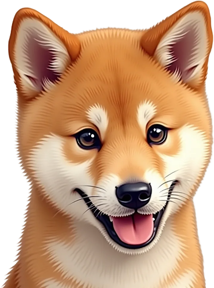 Happy Shiba Inu