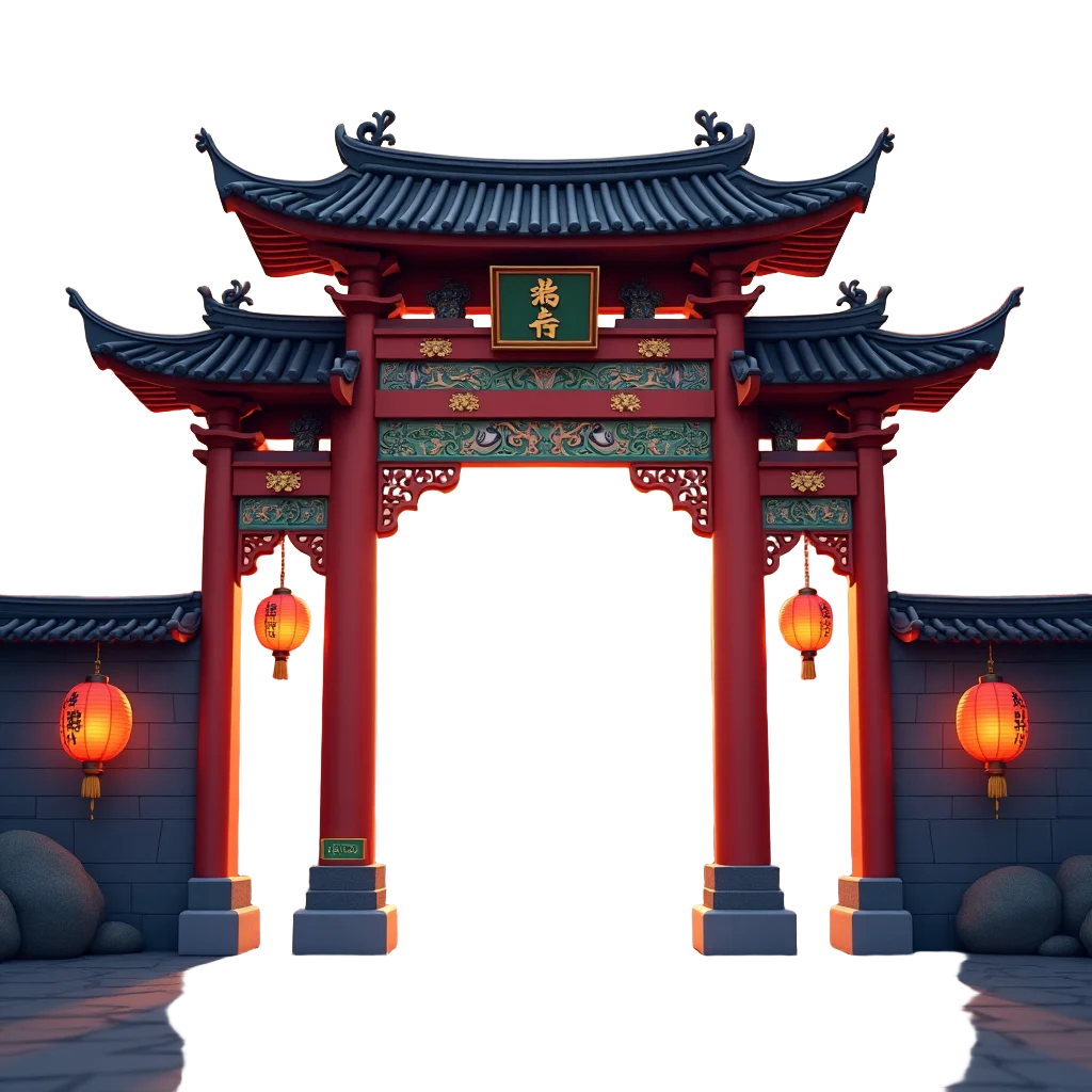 Traditional Chinese Archway