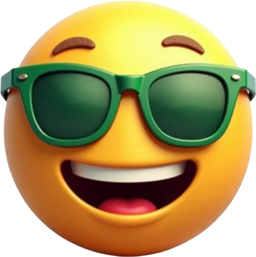 Cool and Happy Emoji