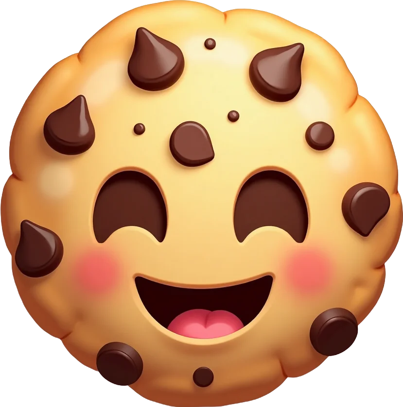 Happy Chocolate Chip Cookie