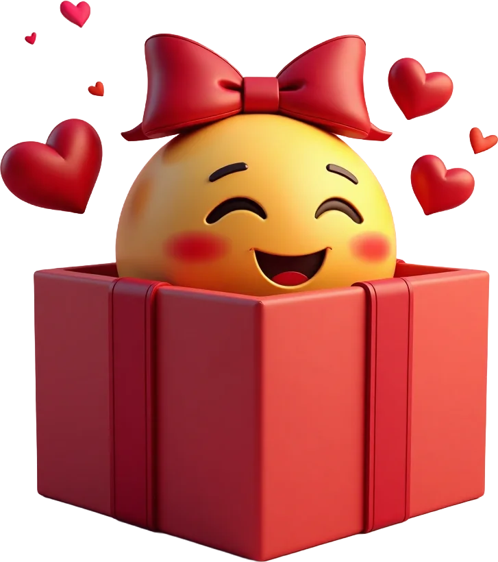 Surprise Gift Emoji