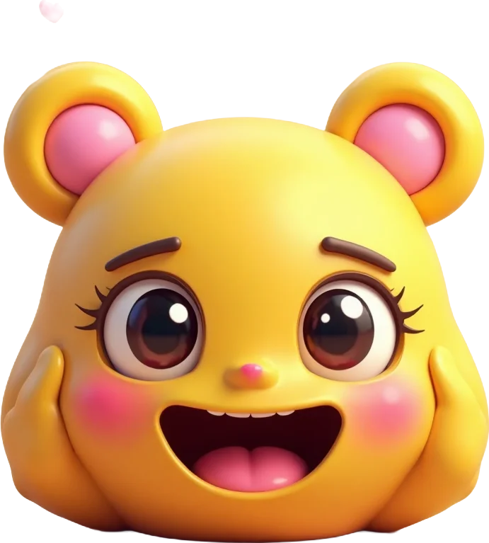 Adorable Bear Emoji