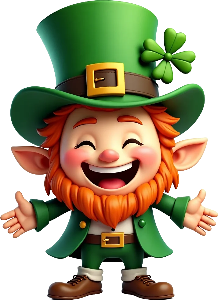 St. Patrick's Day Leprechaun