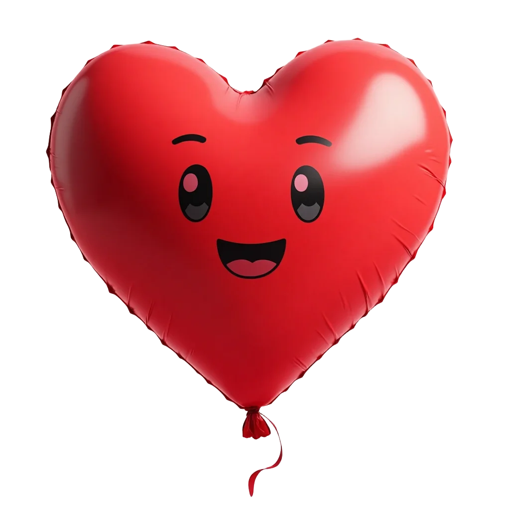 Happy Heart Balloon