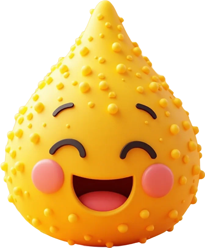 Happy Yellow Blob