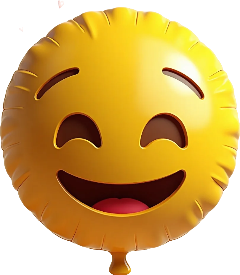 Happy Balloon Emoji