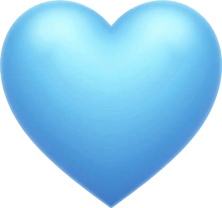 Light Blue Heart