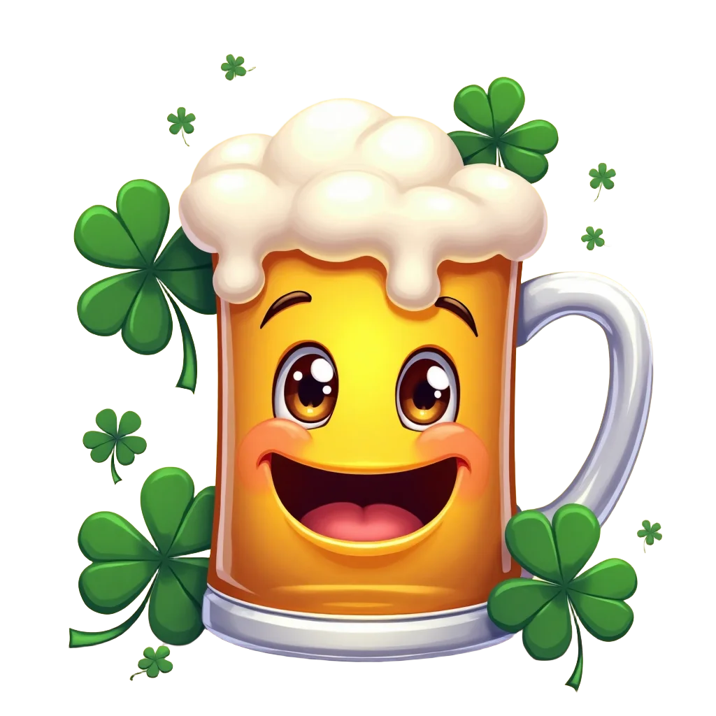 St. Patrick's Day Beer Mug