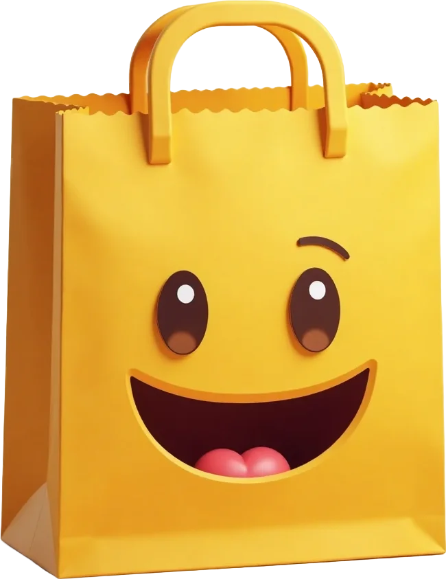 Happy Shopping Bag