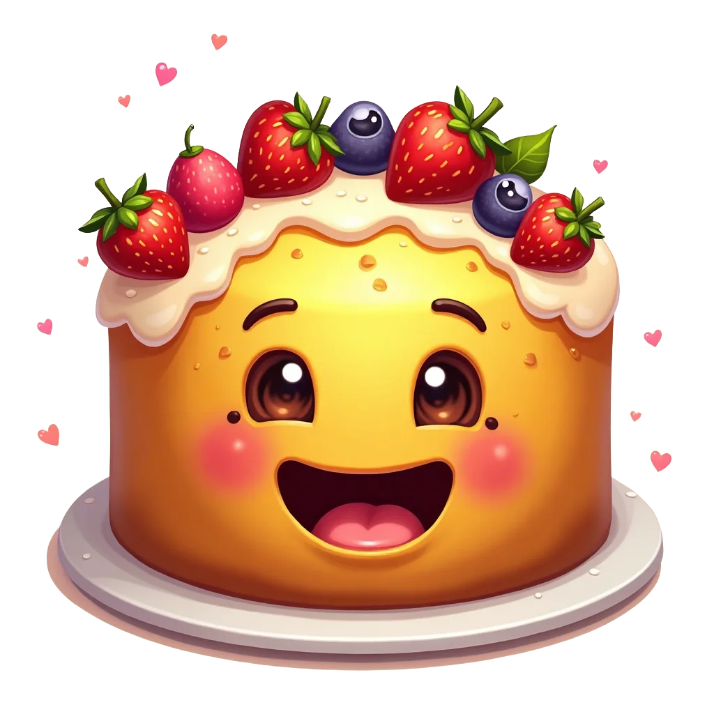 Delightful Berry Cake