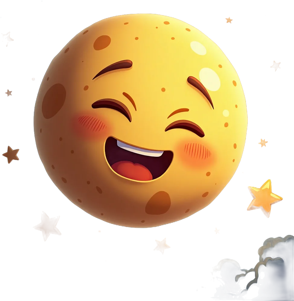 Cheerful Moon