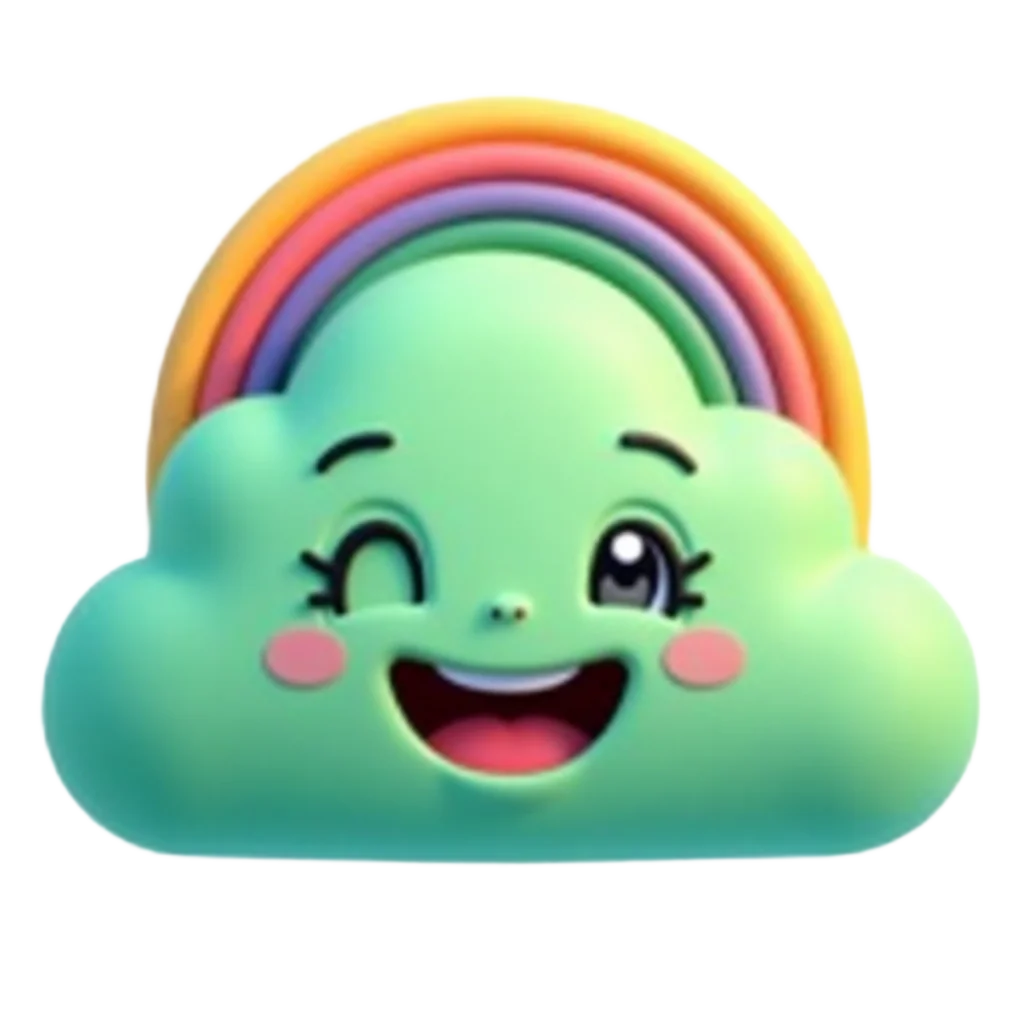 Happy Rainbow Cloud