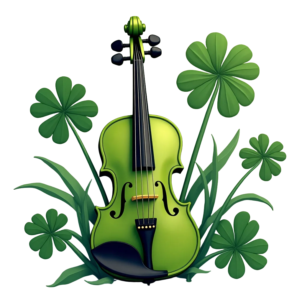 Lucky Green Violin