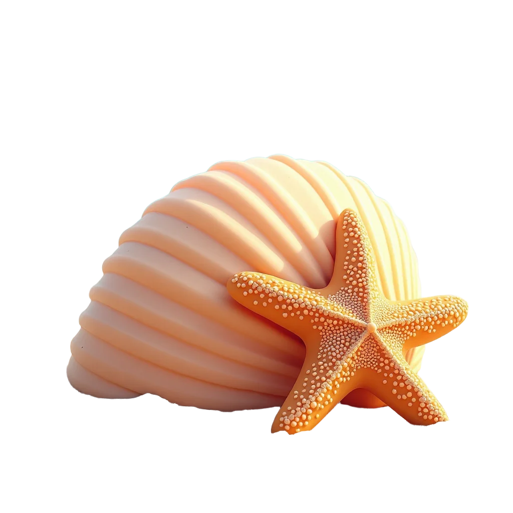 Seashell and Starfish Harmony