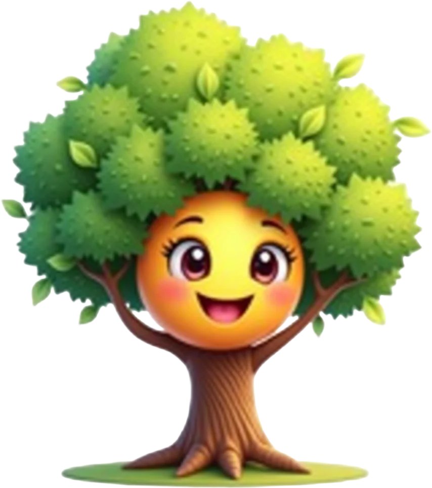 Happy Tree Mascot