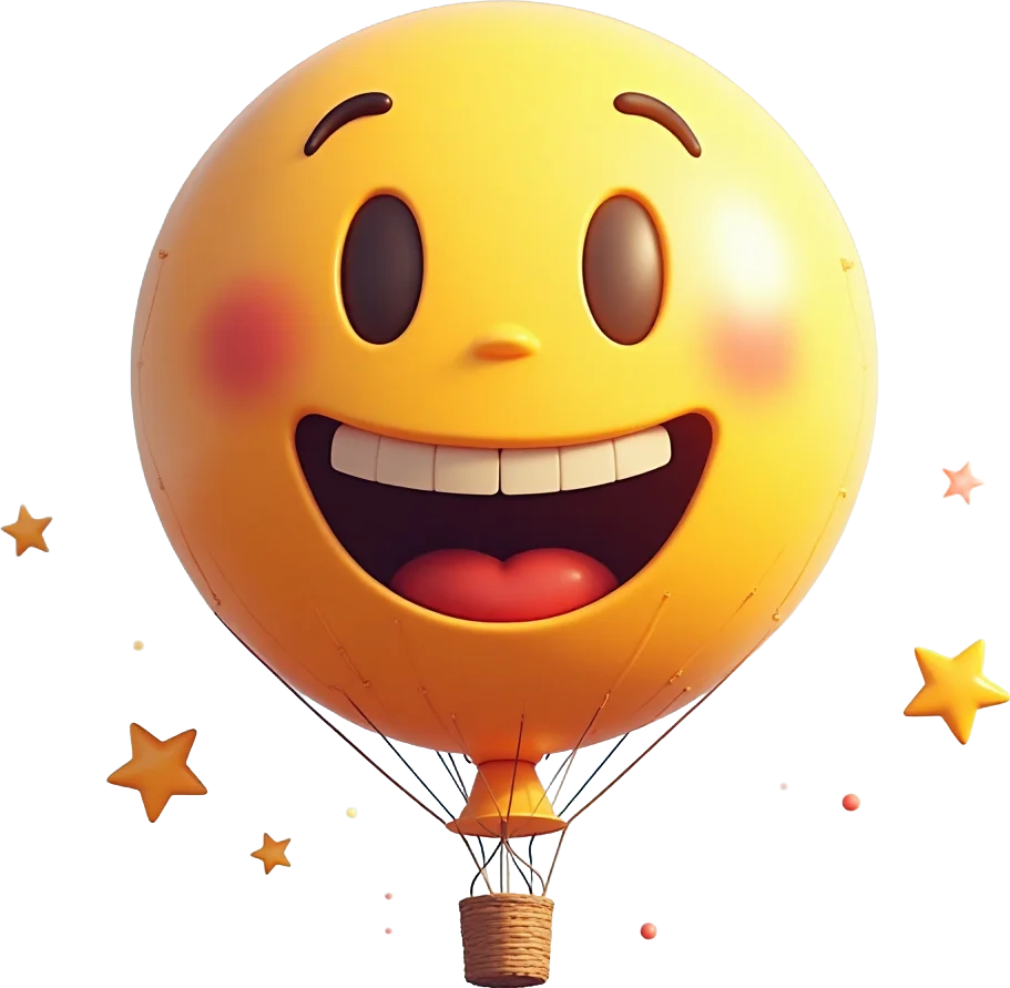 Happy Hot Air Balloon