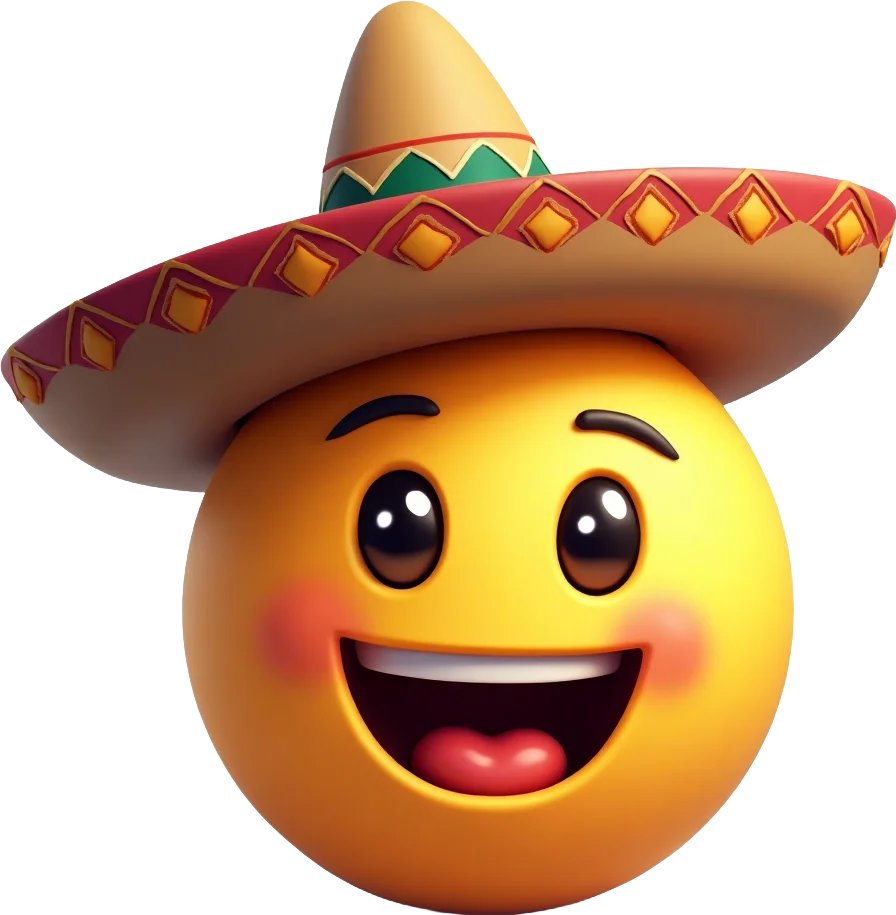 Happy Sombrero Emoji