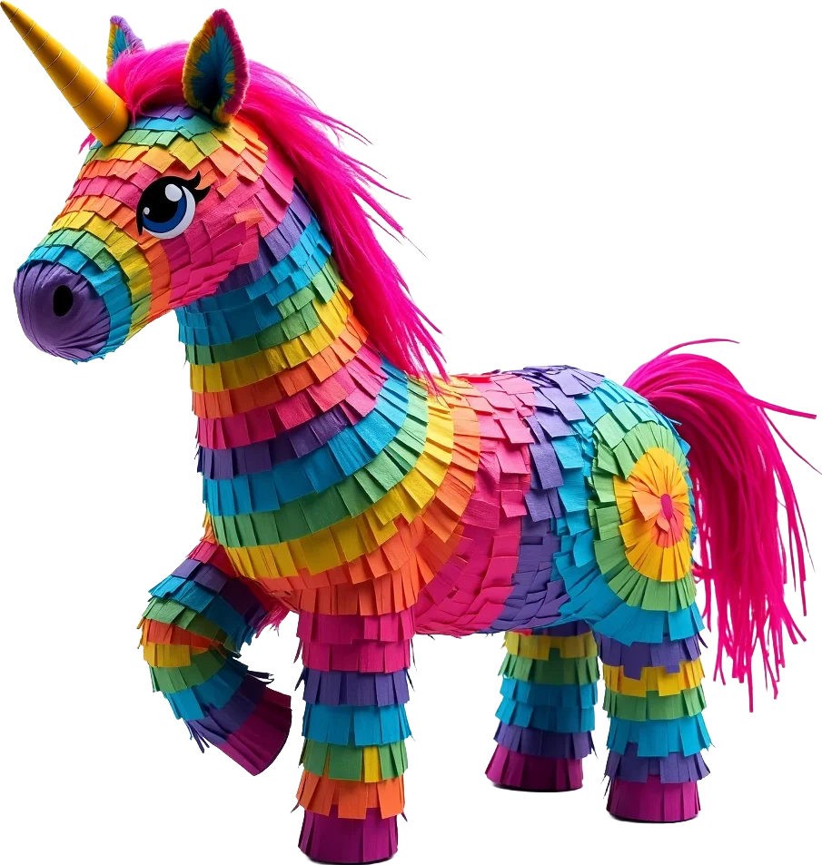 Colorful Unicorn Piñata