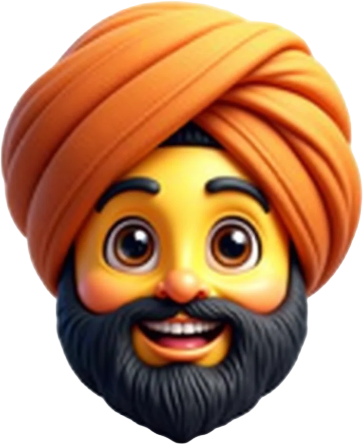 Happy Sikh Emoji