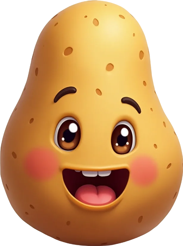 Happy Potato Emoji