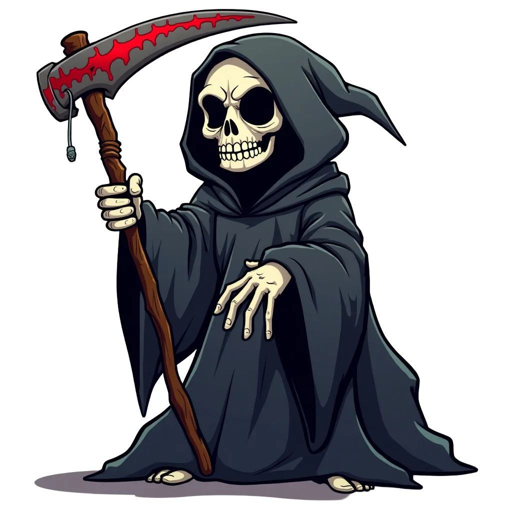 Grim Reaper Illustration