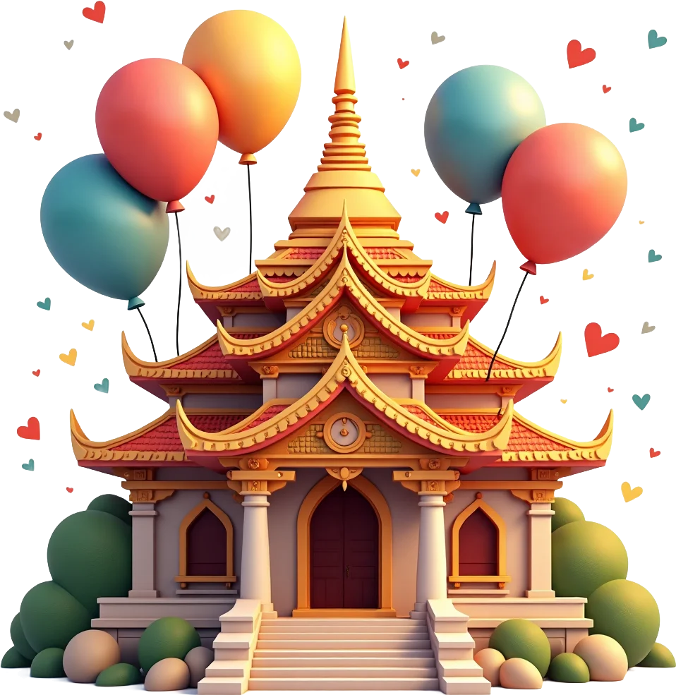 Festive Temple