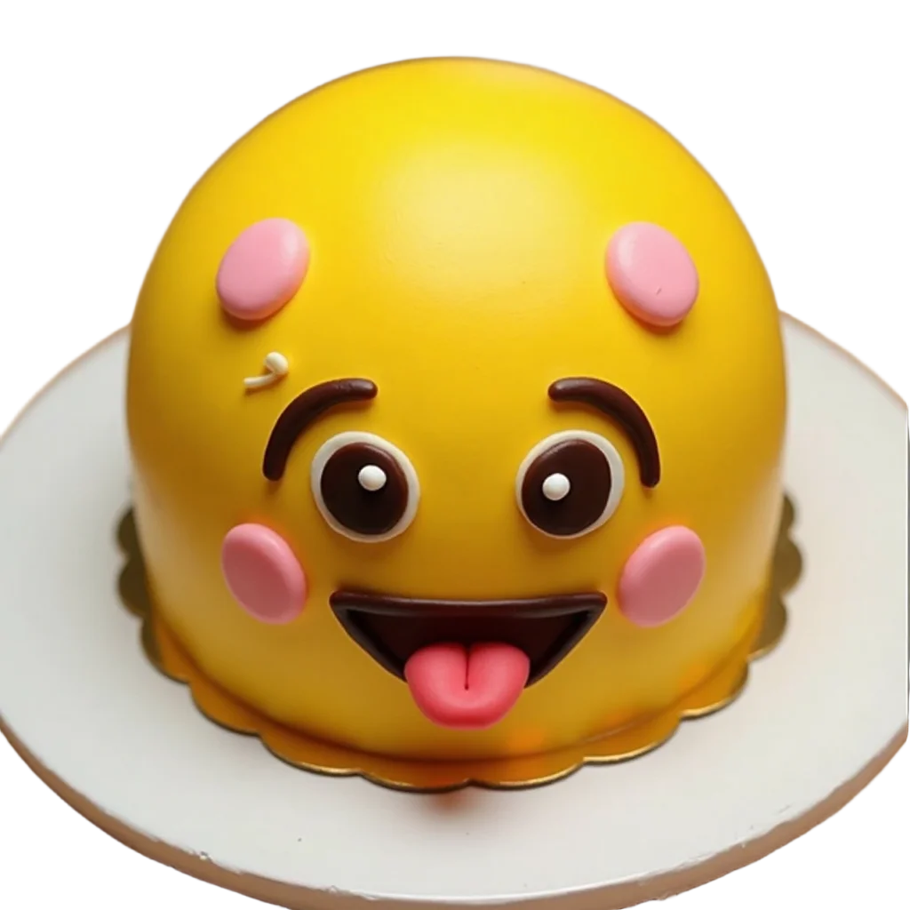 Cheeky Emoji Cake