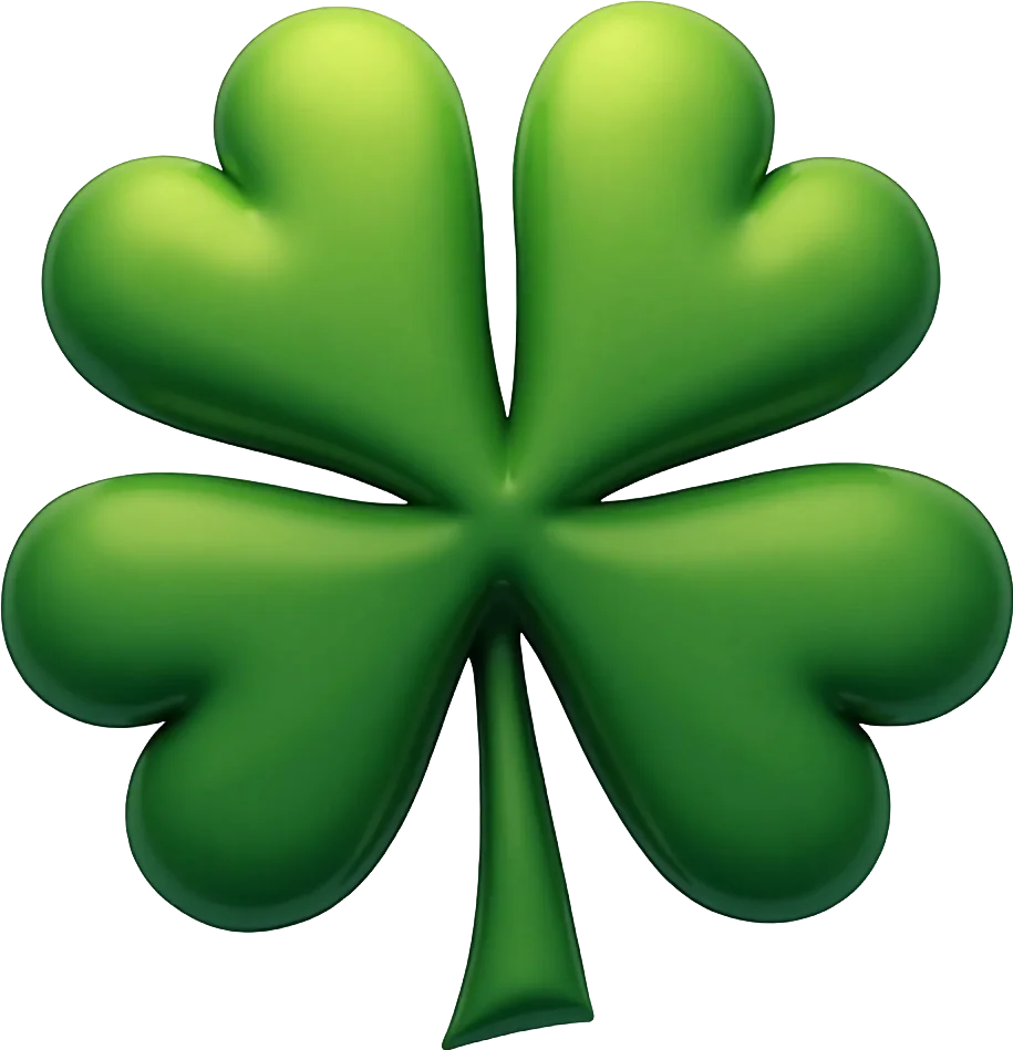 Lucky Four-Leaf Clover