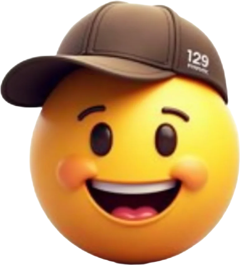 Happy Emoji with Cap