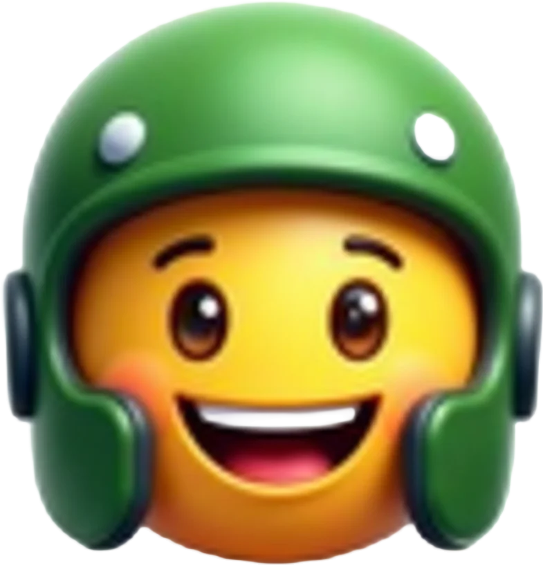 Happy Soldier Emoji