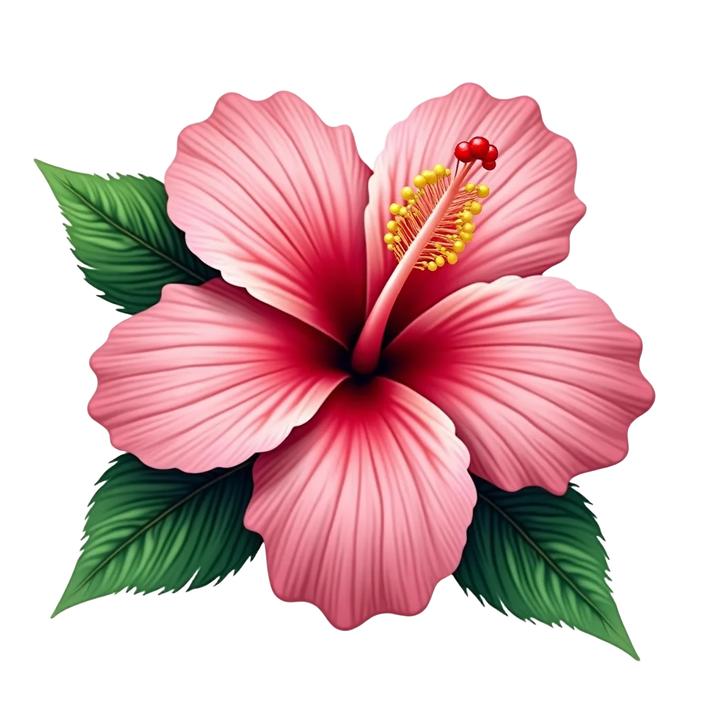 Pink Hibiscus Flower