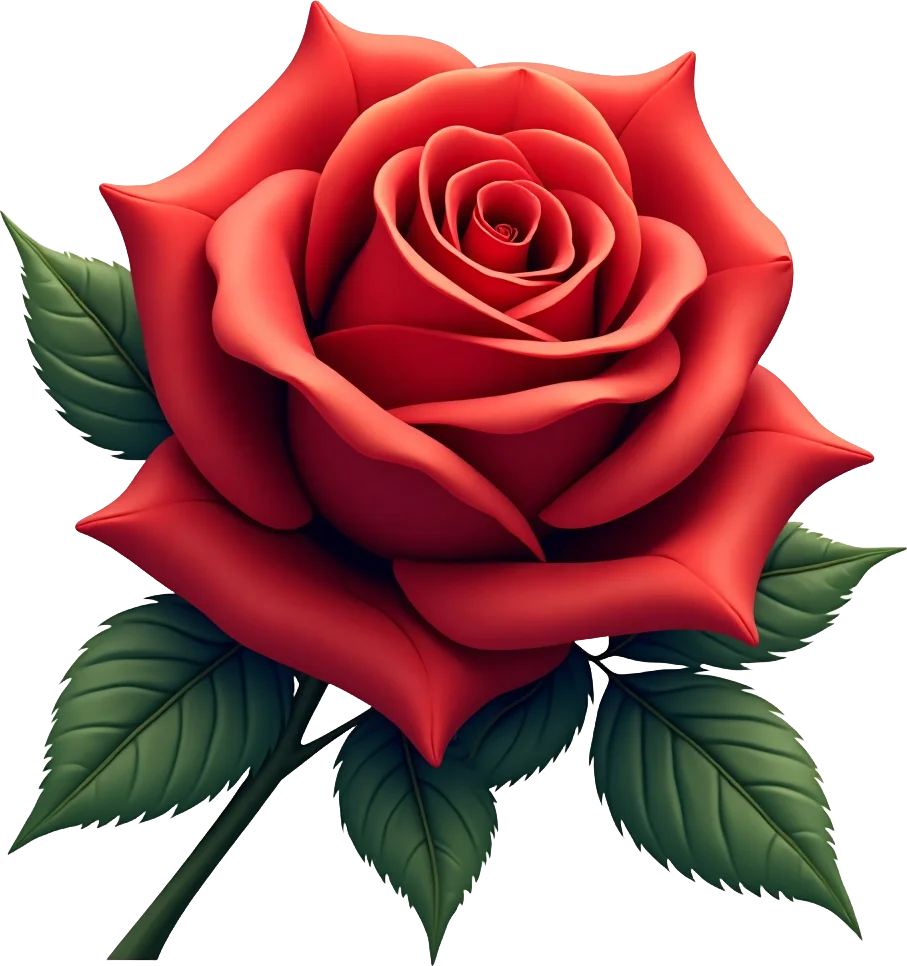 Elegant Red Rose