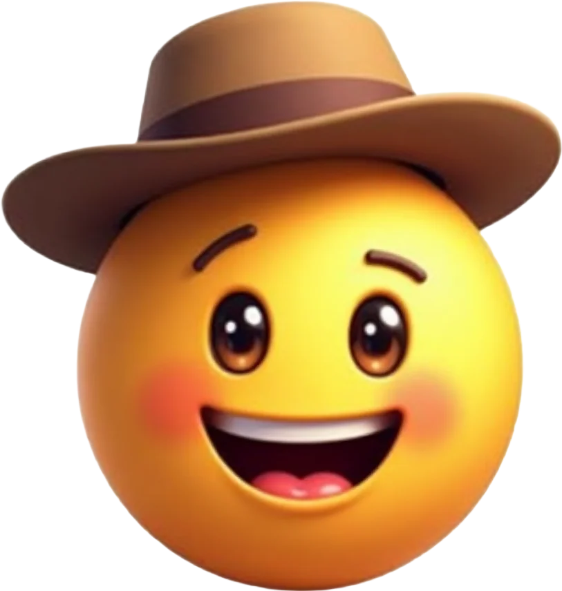 Happy Explorer Emoji