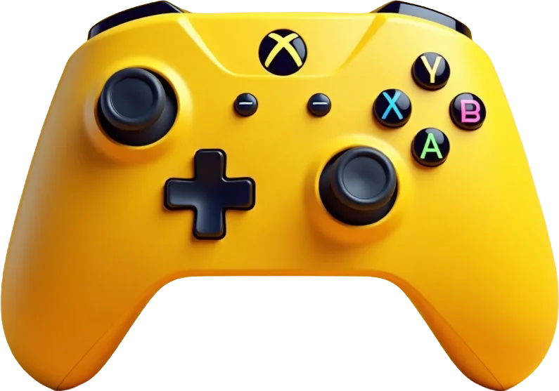 Yellow Xbox Controller