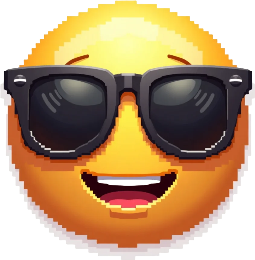 Cool and Happy Emoji